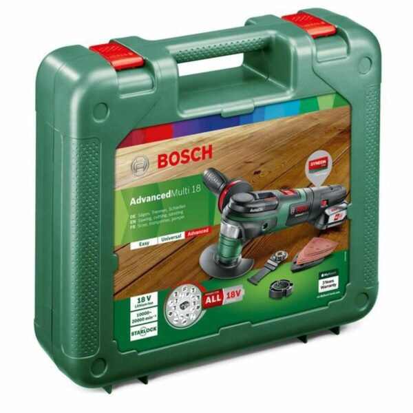 Narzędzie wielofunkcyjne BOSCH Advancedmulti 18 Kolor Zielony 18 V - obrazek 3