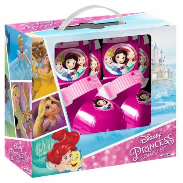 Łyżwy DISNEY PRINCESSES Fuksja Różowy - obrazek 4