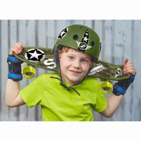 Kask Stamp Military Star Czarny - obrazek 3