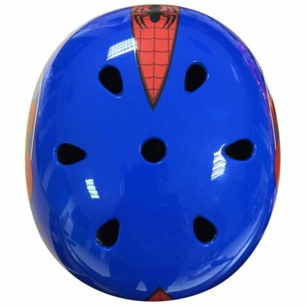 Kask SPIDERMAN Stamp SM250102 Niebieski Dzieci - obrazek 4