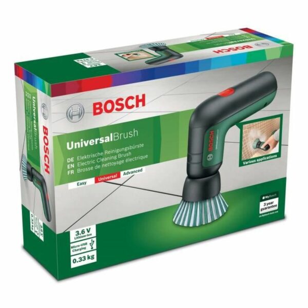 Narzędzie wielofunkcyjne BOSCH Universalbrush USB Szczotka Czarny 3,6 V - obrazek 6