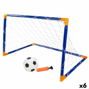 Bramka do Piłki Nożnej Colorbaby 92 x 63 x 55 cm (6 Sztuk)