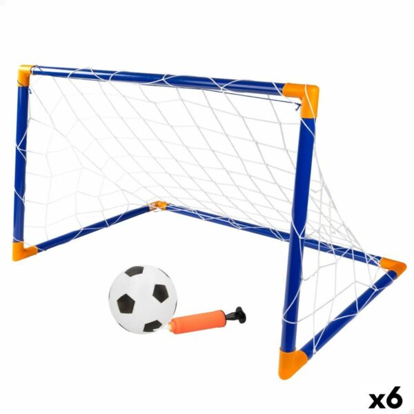 Bramka do Piłki Nożnej Colorbaby 92 x 63 x 55 cm (6 Sztuk)