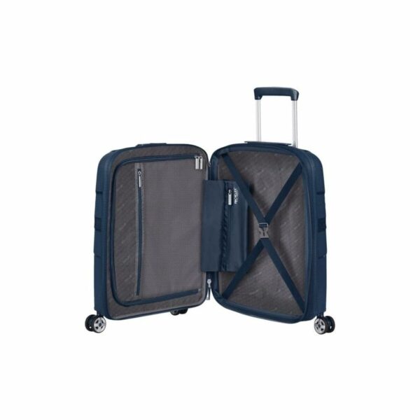 Walizka kabinowa American Tourister Starvibe Spinner Niebieski 41 L 55 x 40 x 20 cm - obrazek 4