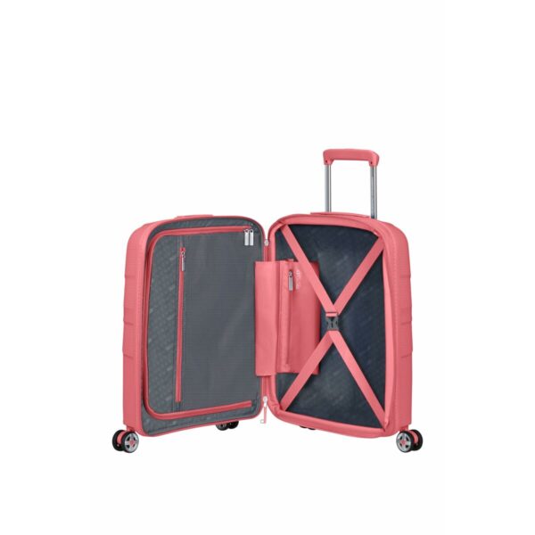 Walizka kabinowa American Tourister Starvibe Spinner Różowy 41 L 55 x 40 x 20 cm - obrazek 5