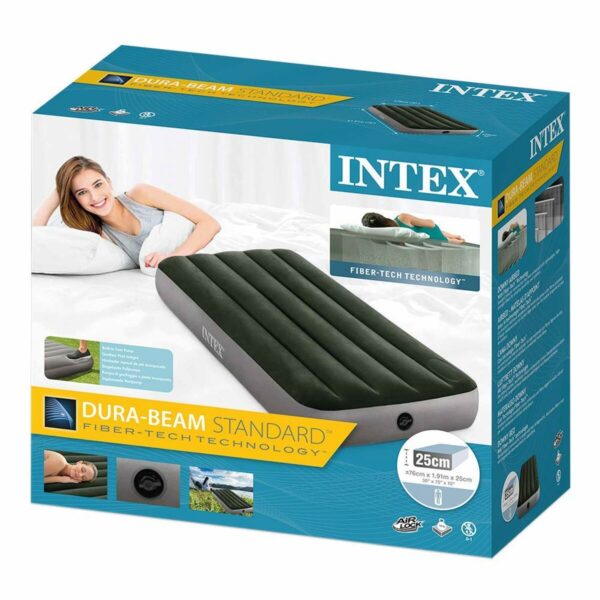 Materac Dmuchany Intex Kolor Zielony - obrazek 4