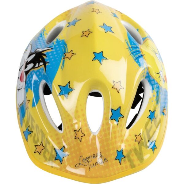 Kask rowerowy dla dzieci Looney Tunes CZ10954 M Żółty - obrazek 6