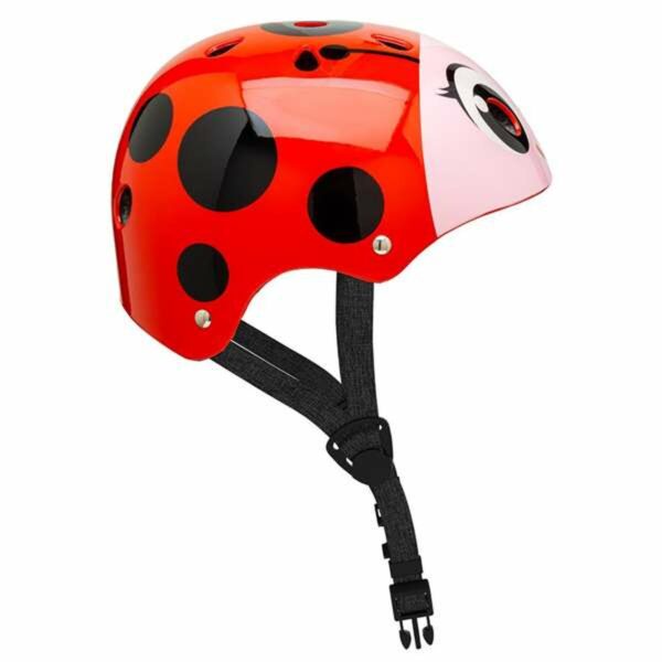 Kask rowerowy dla dzieci Moltó Czerwony Biedronka 26 x 21 x 16,5 cm - obrazek 8