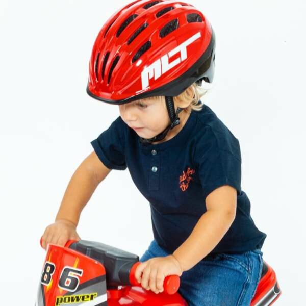 Kask rowerowy dla dzieci Moltó MLT Czerwony - obrazek 7