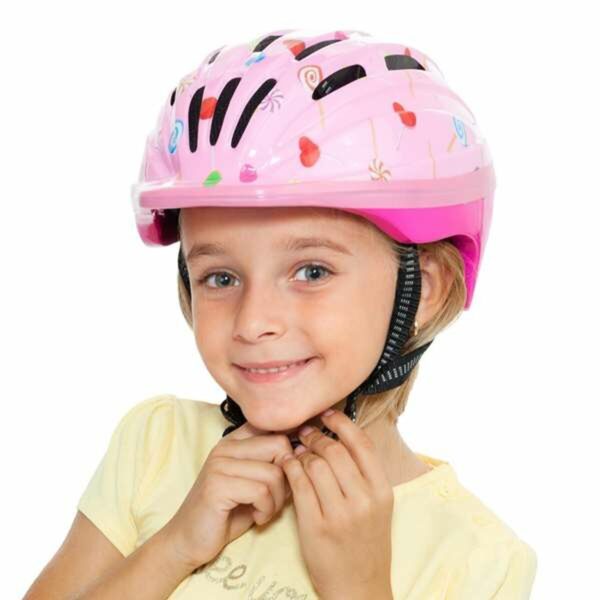 Kask rowerowy dla dzieci Moltó Różowy 48-53 cm - obrazek 2
