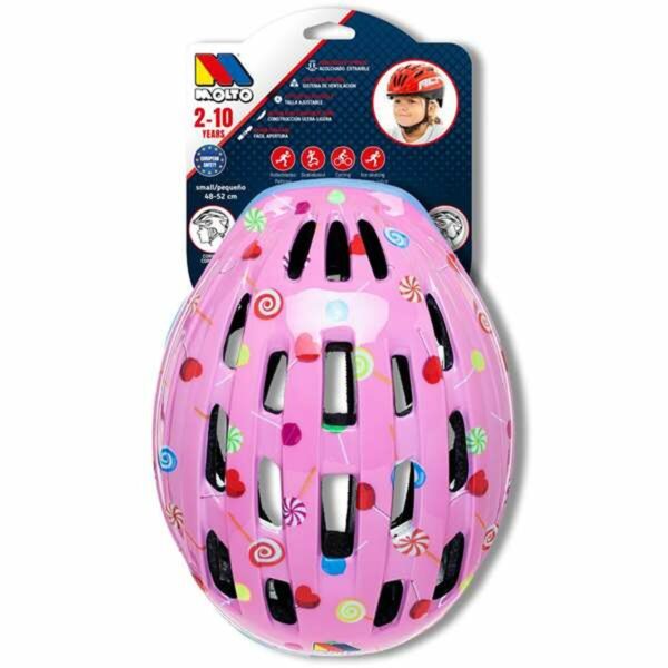 Kask rowerowy dla dzieci Moltó Różowy 48-53 cm - obrazek 4