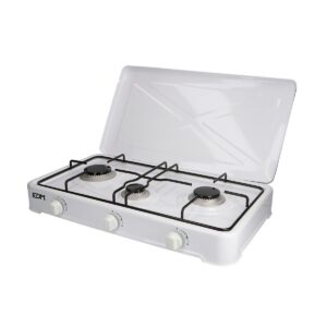gazowa kuchenka turystyczna EDM Biały Metal 60 x 33 x 12 cm