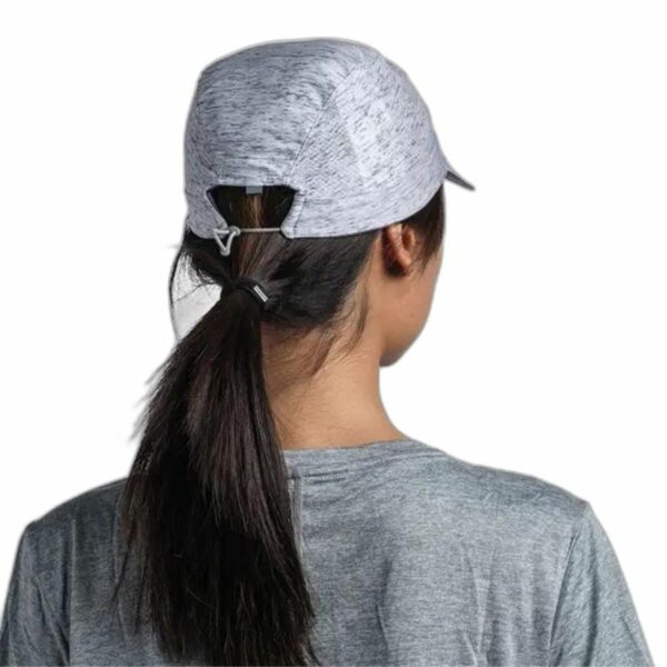 Czapka sportowa Trail Buff Htr Light Szary - obrazek 5