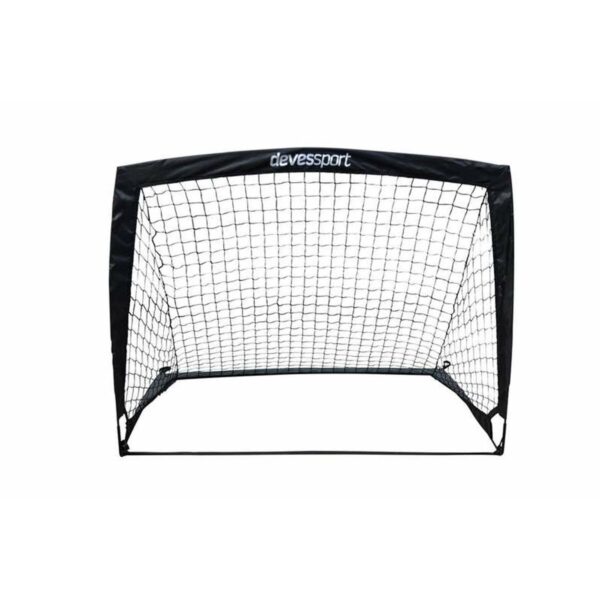 Bramka do Piłki Nożnej Devessport 120 x 90 x 90 cm Czarny - obrazek 3