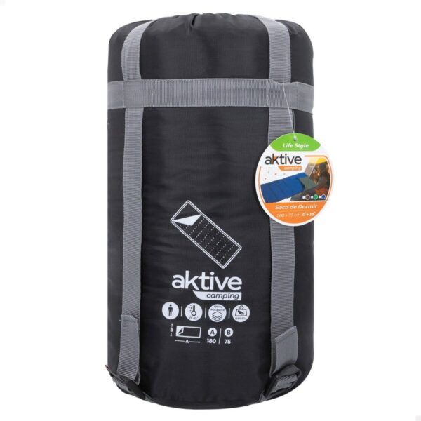 śpiwór Aktive Poliester 170T 180 x 1,5 x 75 cm 6 Sztuk - obrazek 2