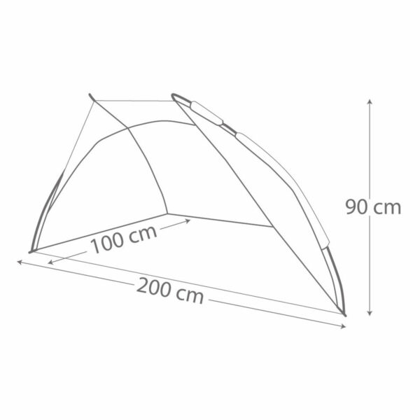 Wiatrochron Aktive 200 x 90 x 100 cm - obrazek 5