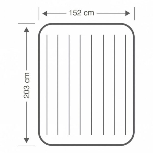 Materac Dmuchany Intex 152 x 25 x 203 cm (3 Sztuk) - obrazek 5