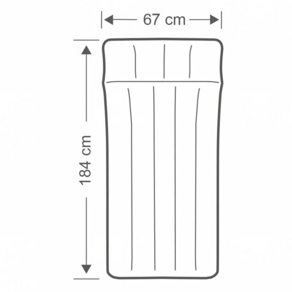 Materac Dmuchany Intex 67 x 17 x 184 cm (6 Sztuk) - obrazek 6