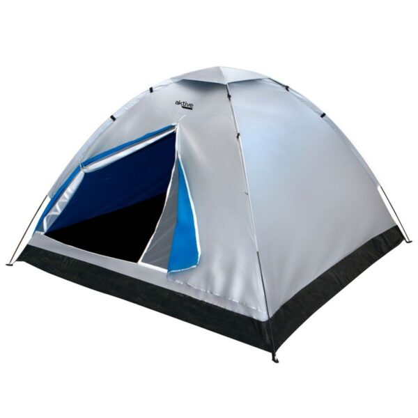 Namiot Aktive 4 ludzie 205 x 130 x 205 cm (2 Sztuk) - obrazek 2