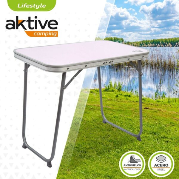 Składany stolik Aktive 60 x 50 x 40 cm (4 Sztuk) - obrazek 3