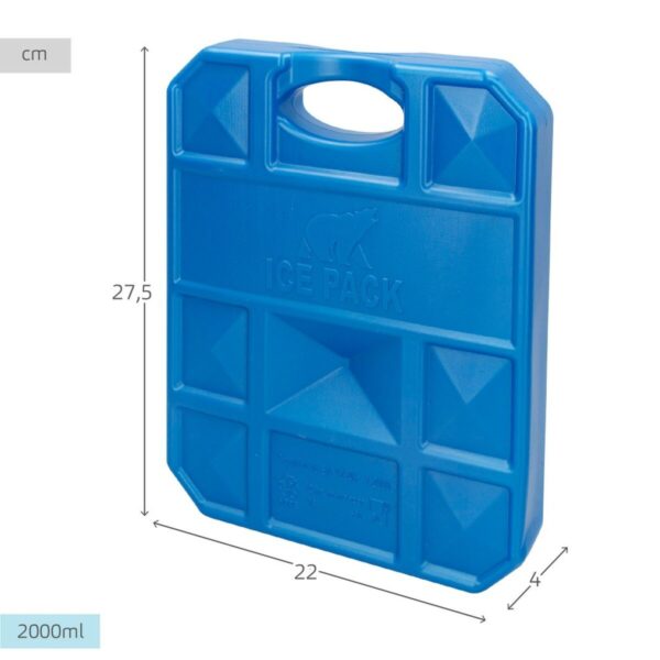 Wkład do Lodówki Aktive Niebieski 2 Kg 22 x 27,5 x 4 cm (6 Sztuk) - obrazek 5