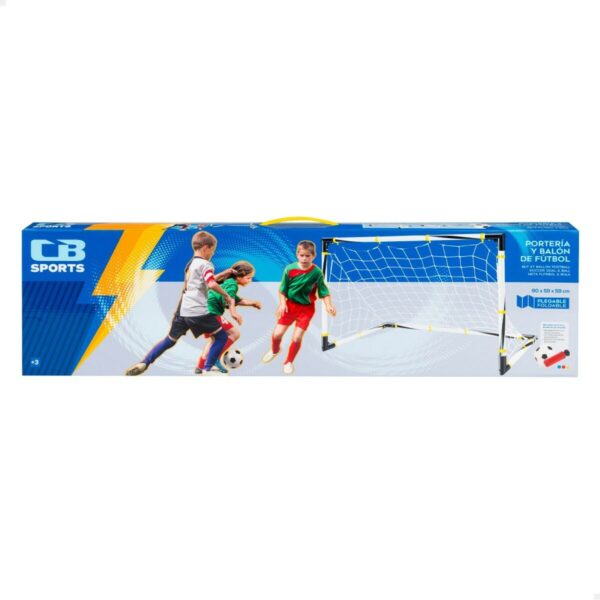 Bramka do Piłki Nożnej Colorbaby 90 x 59 x 59 cm Składany (4 Sztuk) - obrazek 6