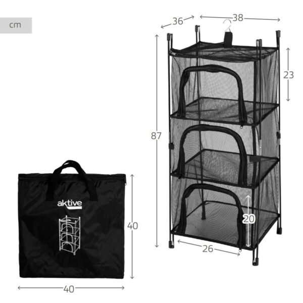 Regał Aktive 38 x 87 x 36 cm 4 Sztuk - obrazek 5