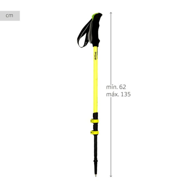 Kijek do trekkingu Aktive 5 x 135 x 4 cm (6 Sztuk) - obrazek 5