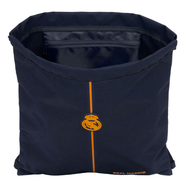 Worek na buty ze sznurkami Real Madrid C.F. 2nd Kit 24/25 Granatowy 35 x 40 x 1 cm - obrazek 4