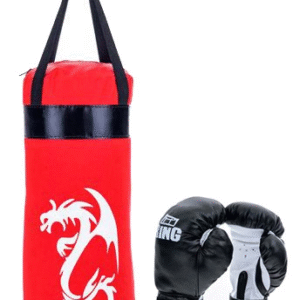 ZESTAW BOKSERSKI 40cm DRAGON RED