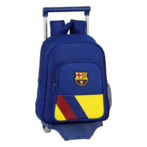 Torba szkolna z kółkami 705 F.C. Barcelona Niebieski 27 x 33 x 10 cm