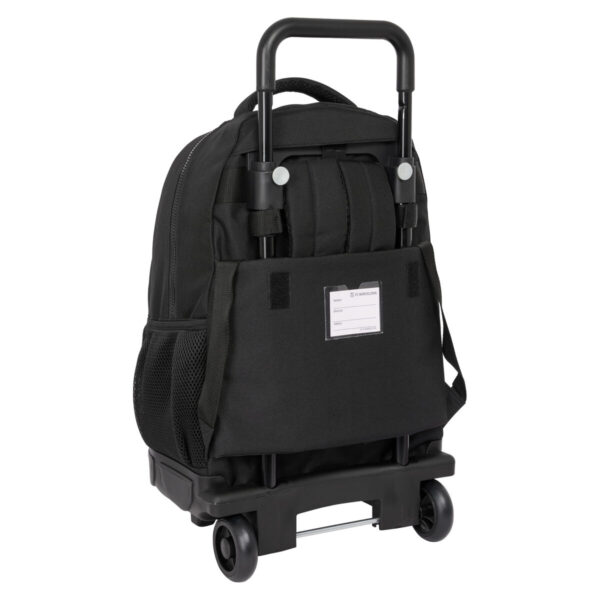 Torba szkolna z kółkami F.C. Barcelona Black Czarny 33 x 45 x 22 cm - obrazek 2