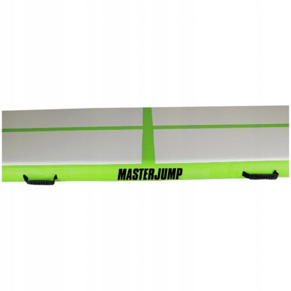 AirTrack Dmuchana Mata Gimnastyczna MASTER 400 x 100 x 10 cm Grey-Green - obrazek 3