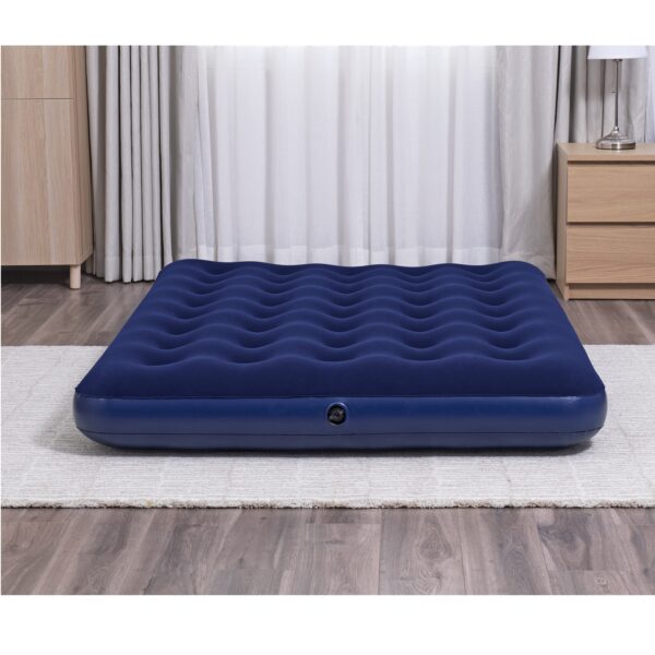 Dmuchany materac BESTWAY Flokowany Podwójny 191 x 137 x 22 cm - obrazek 4