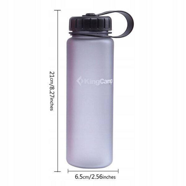 Bidon KING CAMP Tritan 0,5 L (grey) - obrazek 4
