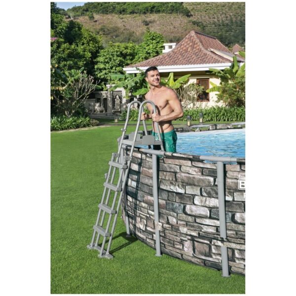 Drabinka do Basenu BESTWAY 132 cm - obrazek 3