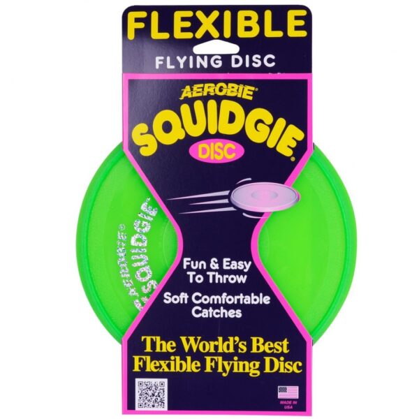 Frisbee Dysk do Rzucania AEROBIE Squidgie Green - obrazek 2
