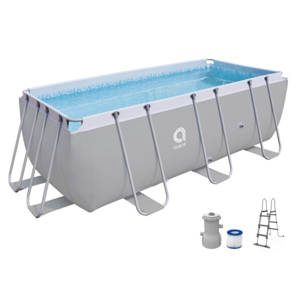 Basen AVENLI Steel Super 400 x 200 x 99 cm zestaw z filtracją