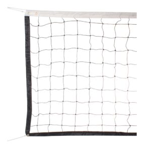 Siatka do piłki nożnej - siatkówki MASTER 9,5 x 1 m - czarna