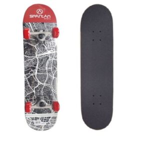Deskorolka Klasyczna Profilowana SPARTAN Utop Board Skull City