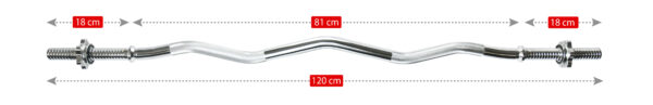 GRYF GIĘTY / ŁAMANY 120 cm ALLRIGHT - obrazek 6