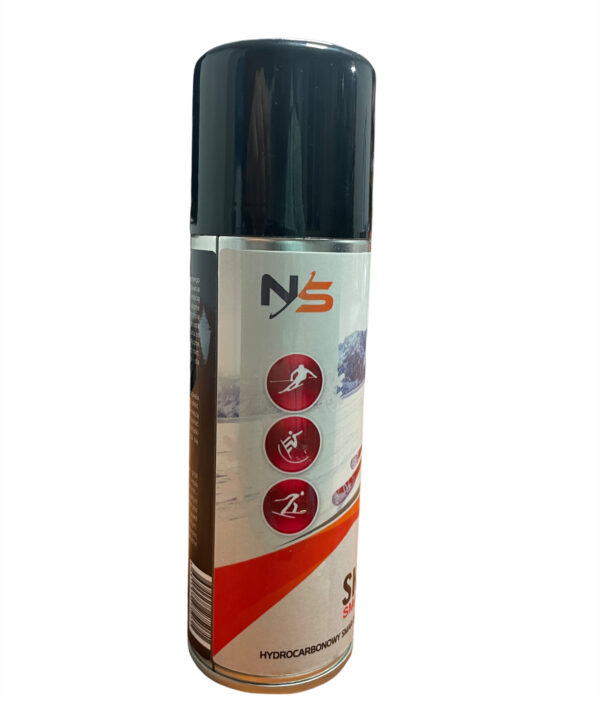 Smar w sprayu do smarowania ślizgów nart oraz snowboardów na zimno 200 ml - obrazek 2