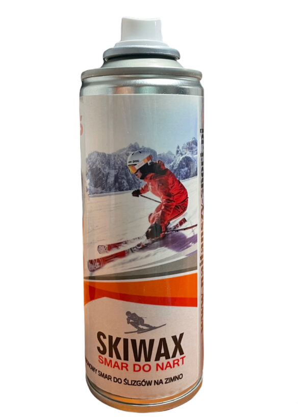 Smar w sprayu do smarowania ślizgów nart oraz snowboardów na zimno 200 ml - obrazek 3