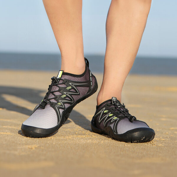 Buty do wody na plaże kamieniste kajak 39 czarne - obrazek 3