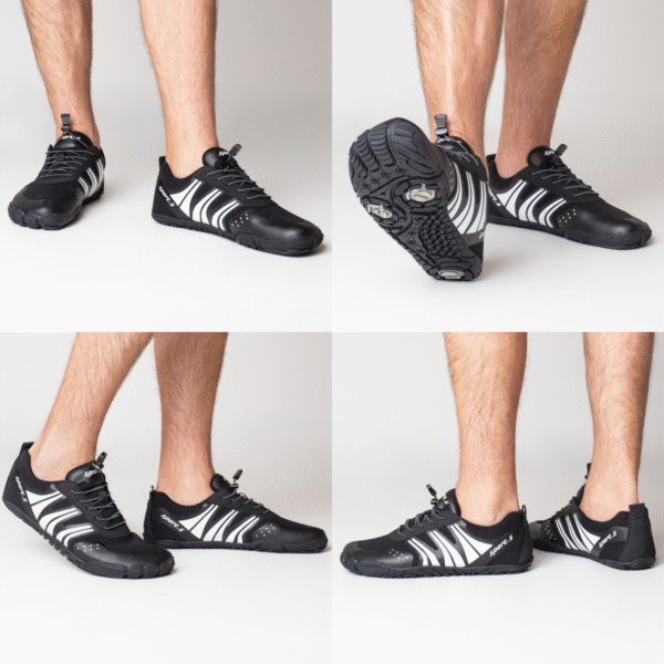 Buty do wody wodoodporne antypoślizgowe lekkie oddychające obuwie sportowe 43 czarne - obrazek 5