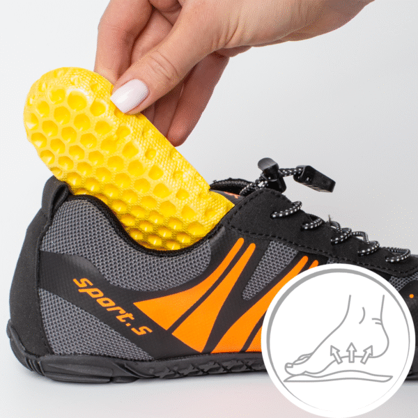 Buty do wody wodoodporne antypoślizgowe lekkie oddychające obuwie sportowe 44 szare - obrazek 7