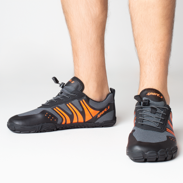 Buty do wody wodoodporne antypoślizgowe lekkie oddychające obuwie sportowe 44 szare - obrazek 9