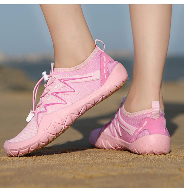 Buty do wody na plaże kamieniste kajak 39 różowe - obrazek 2