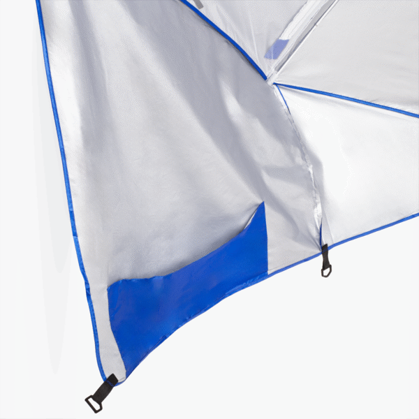 Duży parasol plażowy i ogrodowy 3w1 - składany parawan - obrazek 10