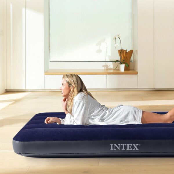 Materac Dmuchany Intex CLASSIC DOWNY 76 x 25 x 191 cm (6 Sztuk) - obrazek 6